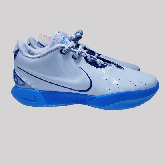 NIKE LEBRON XXI LT FQ4052-400 ARMORY BLUE COURT MEN SHOES 13 - Picture 3 of 9